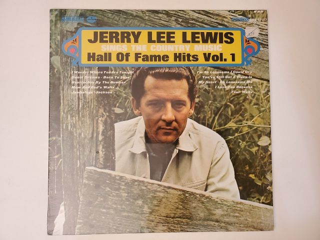 Jerry Lee Lewis Sings the Country Music Hall of Fame Hits, Vol. 1 vinyl record