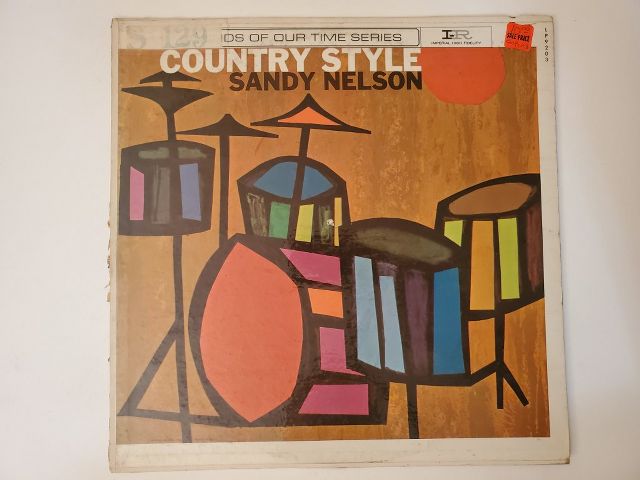 Sandy Nelson Country Style vinyl record