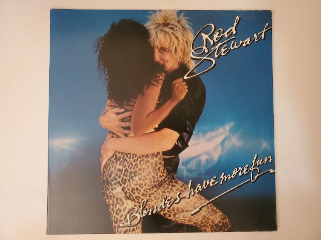 Rod Stewart Blondes Have More Fun vinyl record