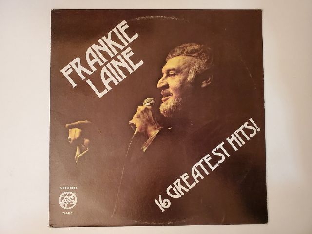 Frankie Laine 16 Greatest Hits vinyl record
