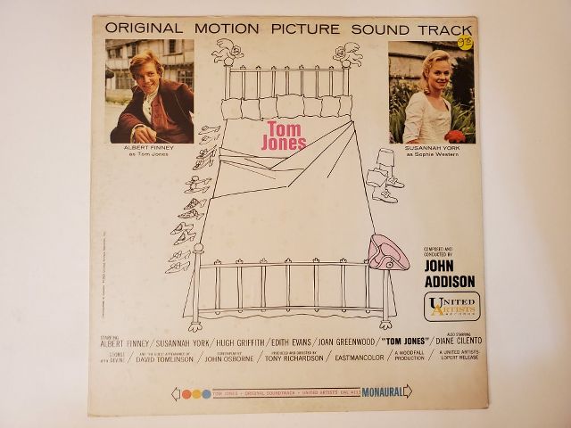John Addison Tom Jones (Original Motion Picture Soundtrack) vinyl record