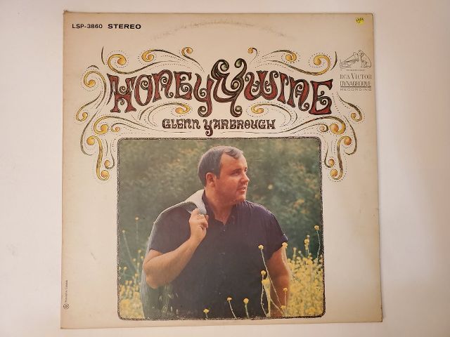 Glenn Yarbrough Honey and Wine vinyl record