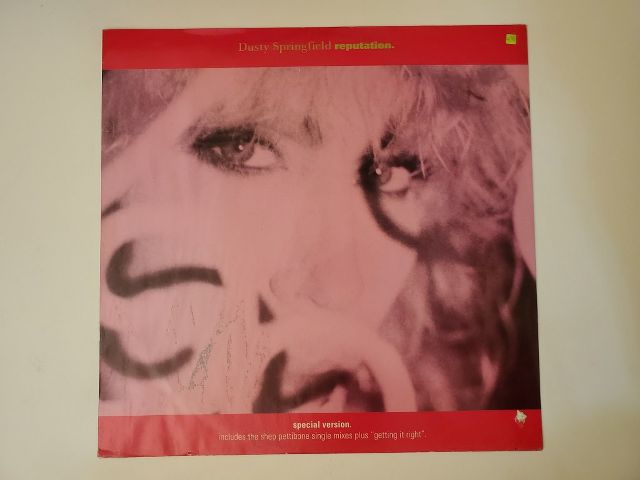 Dusty Springfield Reputation vinyl record