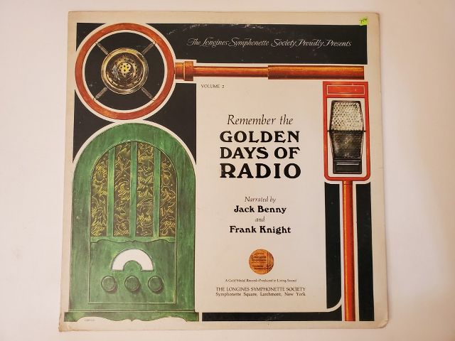 Jack Benny and Frank Knight Remember the Golden Days of Radio, Volume 2 vinyl record