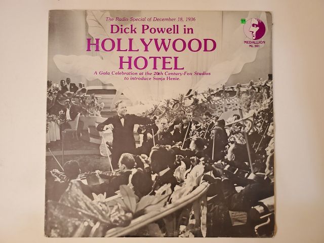 Dick Powell Hollywood Hotel vinyl record