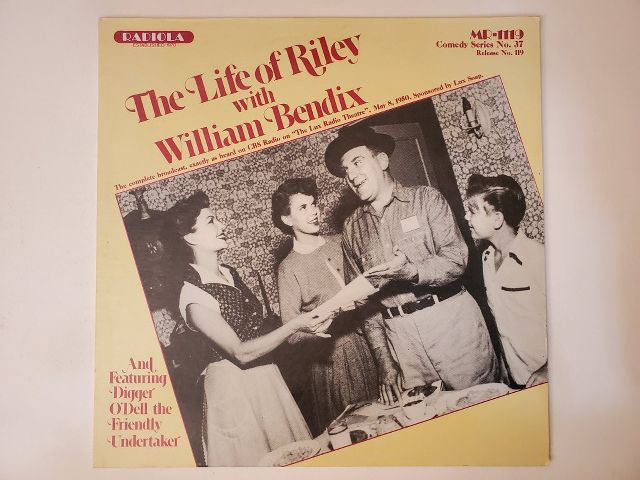 William Bendix The Life of Riley vinyl record
