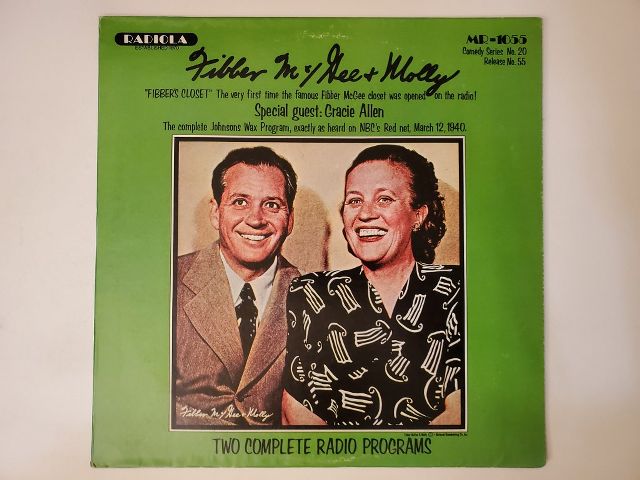 Fibber McGee & Molly Fibber's Closet vinyl record
