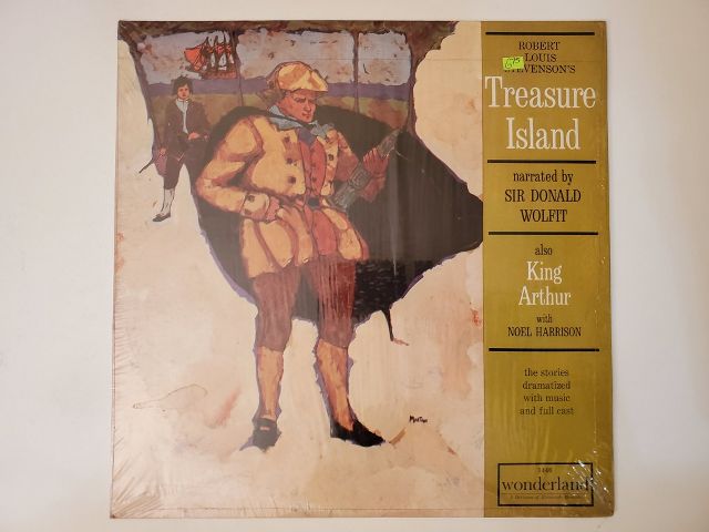 Sir Donald Wolfit, Noel Harrison Treasure Island / King Arthur vinyl record