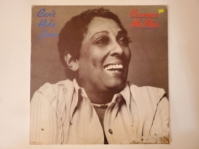 Carmen McRae Can't Hide Love vinyl record