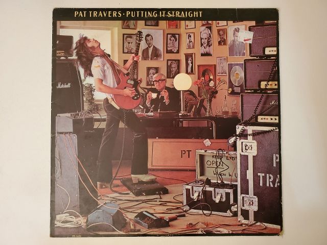 Pat Travers Putting It Straight vinyl record