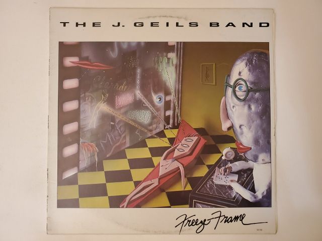 The J. Geils Band Freeze Frame vinyl record