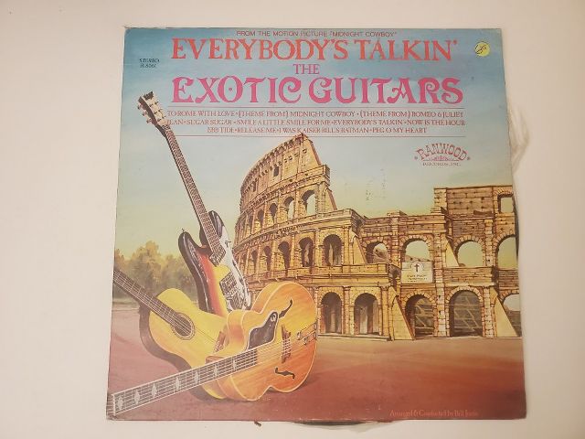 The Exotic Guitars Everybody's Talkin' vinyl record