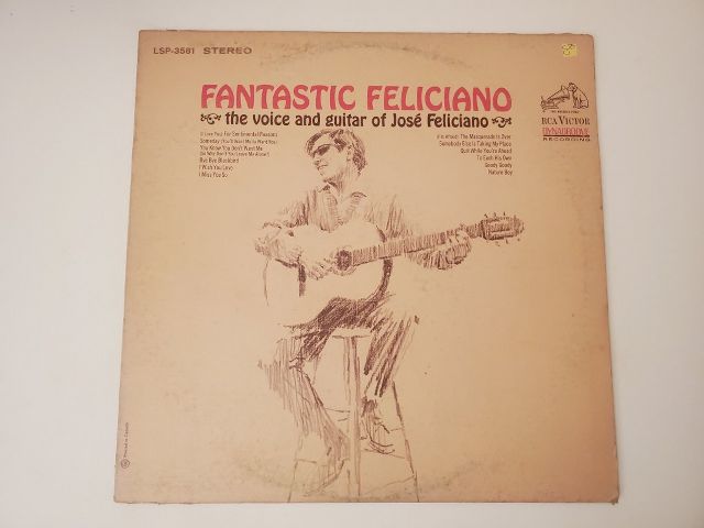 Jos? Feliciano Fantastic Feliciano vinyl record