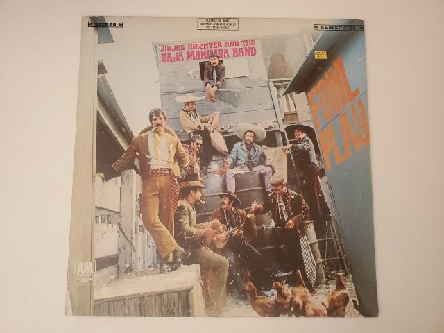 Julius Wechter and the Baja Marimba Band Fowl Play vinyl record