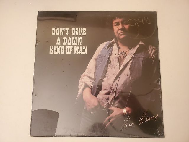 Leon Henry Don't Give a Damn Kind of Man vinyl record