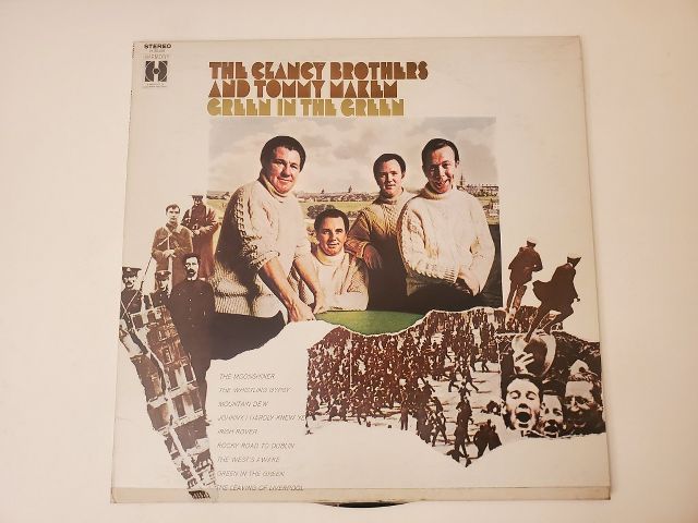 The Clancy Brothers and Tommy Makem Green in the Green vinyl record