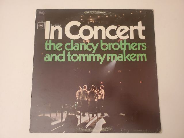 The Clancy Brothers and Tommy Makem In Concert vinyl record