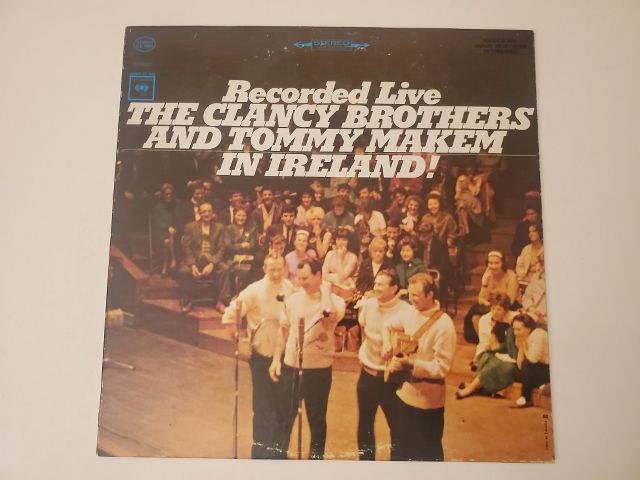 The Clancy Brothers and Tommy Makem Recorded Live in Ireland vinyl record