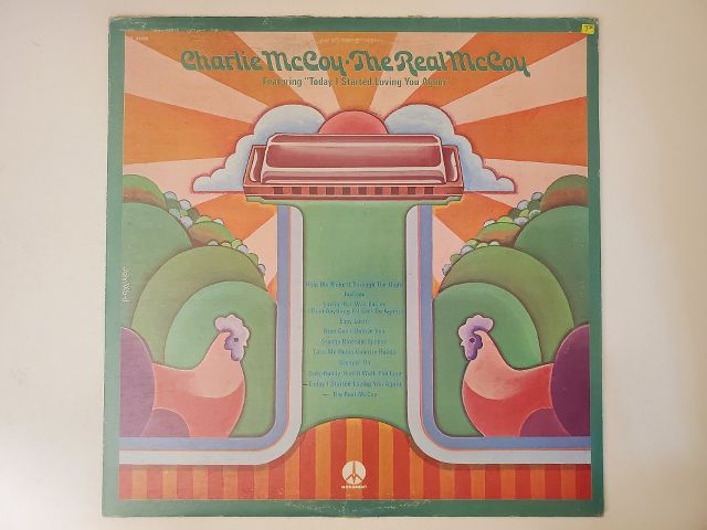 Charlie McCoy The Real McCoy vinyl record