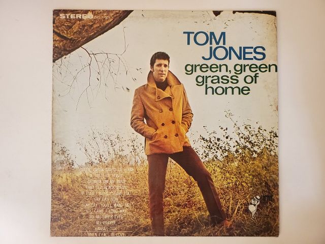 Tom Jones Green Green Grass of Home vinyl record