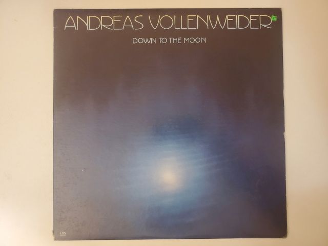 Andreas Vollenweider Down to the Moon vinyl record