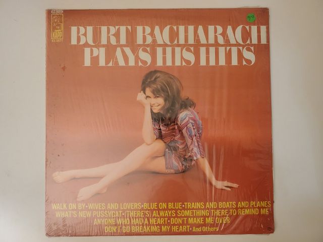 Burt Bacharach Plays His Hits vinyl record