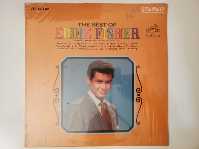 Eddie Fisher The Best of Eddie Fisher vinyl record
