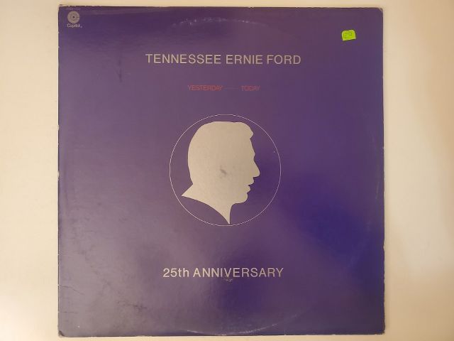 Tennessee Ernie Ford 25th Anniversary vinyl record