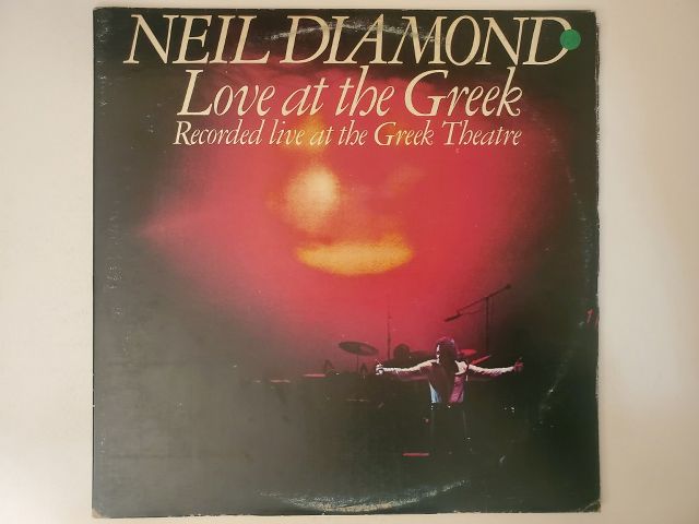 Neil Diamond Love at the Greek vinyl record