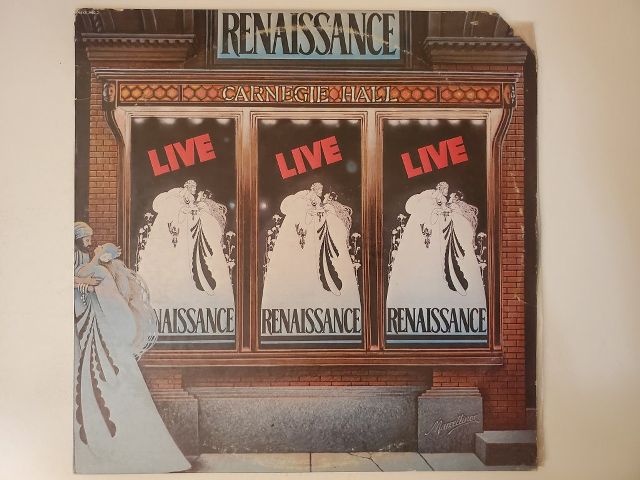 Renaissance Live at Carnegie Hall vinyl record
