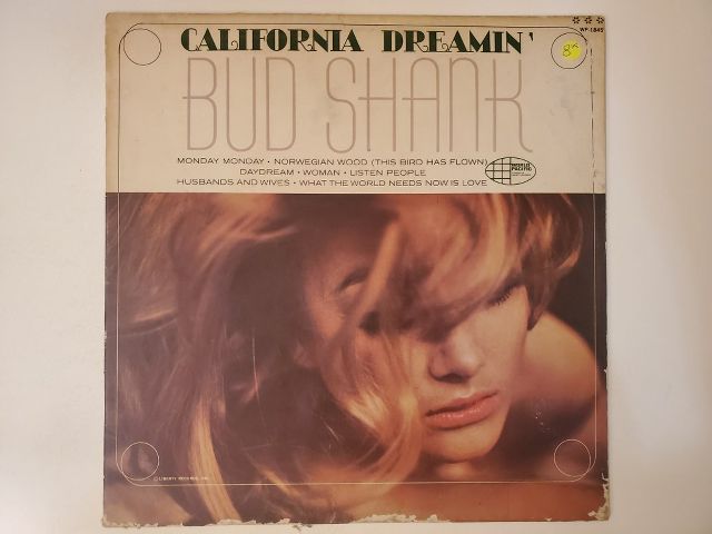 Bud Shank California Dreamin' vinyl record