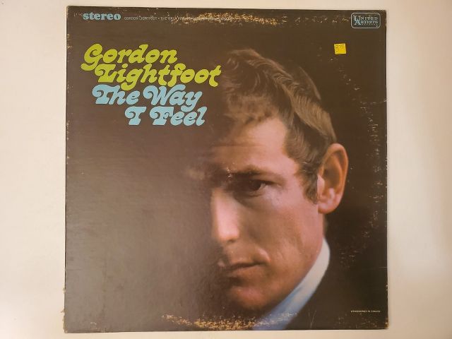 Gordon Lightfoot The Way I Feel vinyl record