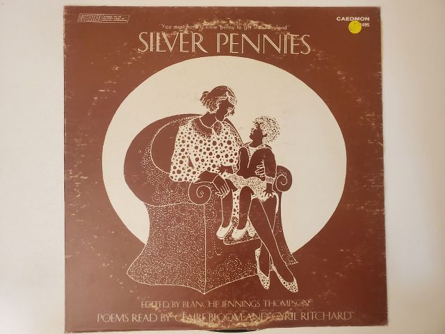 Claire Bloom and Cyril Ritchard Silver Pennies vinyl record