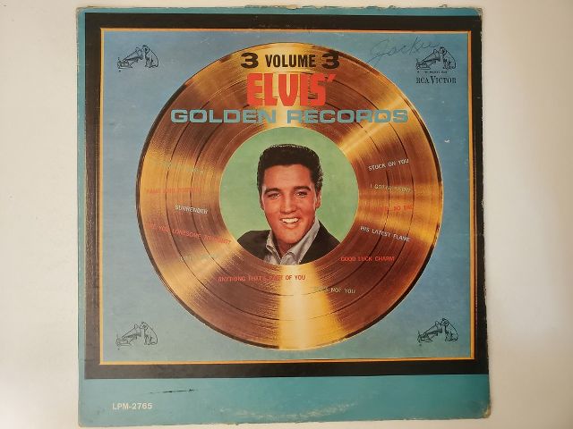 Elvis Presley Elvis' Golden Records Volume 3 vinyl record