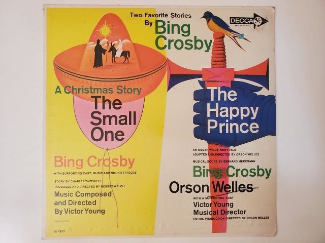 Bing Crosby Two Favorite Stories vinyl record