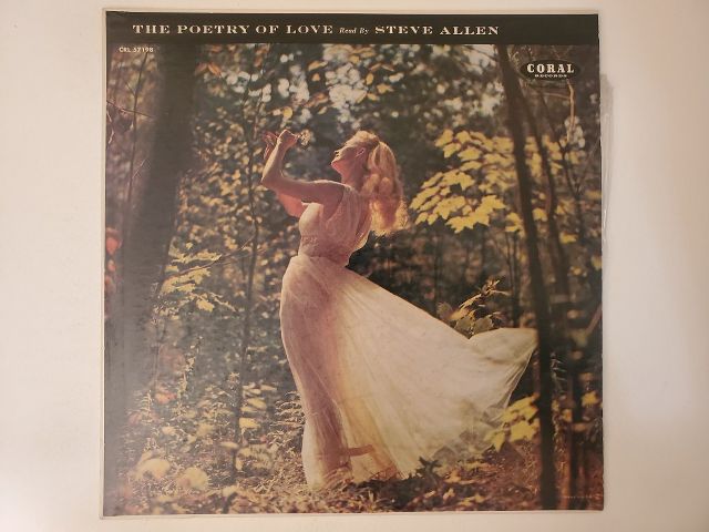 Steve Allen The Poetry of Love vinyl record