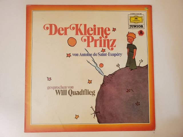 Will Quadflieg Der Kleine Prinz vinyl record
