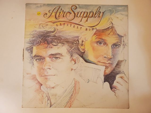 Air Supply Greatest Hits vinyl record