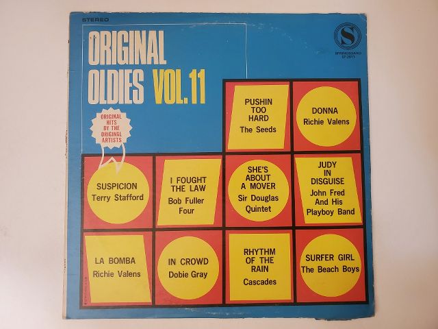 Various Artists Original Oldies Vol. 11 vinyl record