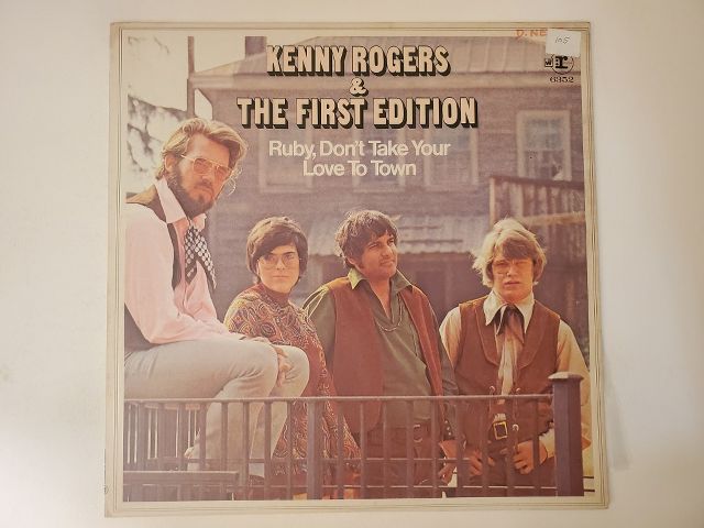 Kenny Rogers & The First Edition Ruby, Don't Take Your Love to Town vinyl record