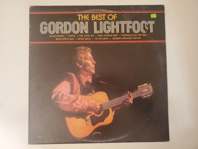 Gordon Lightfoot The Best of Gordon Lightfoot vinyl record