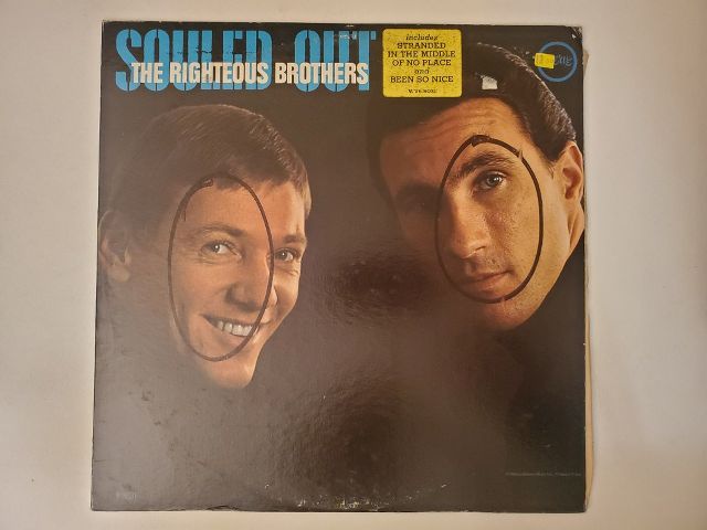 The Righteous Brothers Souled Out vinyl record