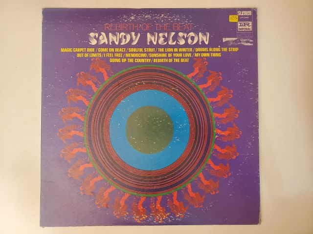 Sandy Nelson Rebirth of the Beat vinyl record