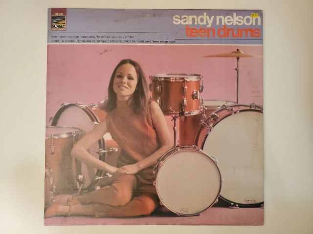 Sandy Nelson Teen Drums vinyl record