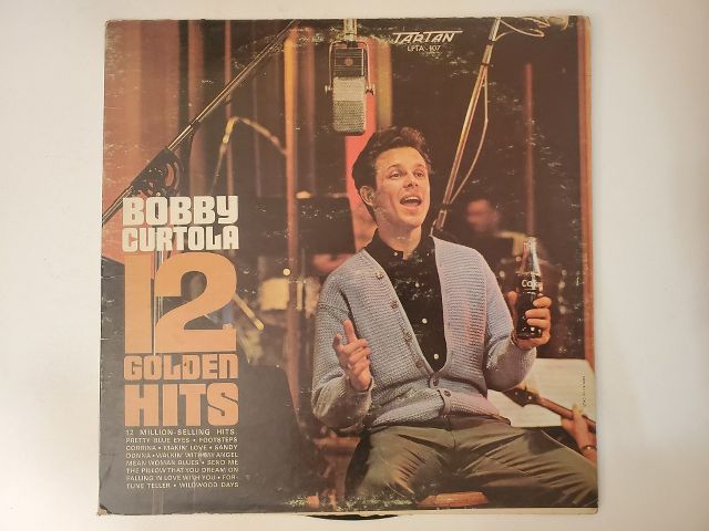 Bobby Curtola 12 Golden Hits vinyl record