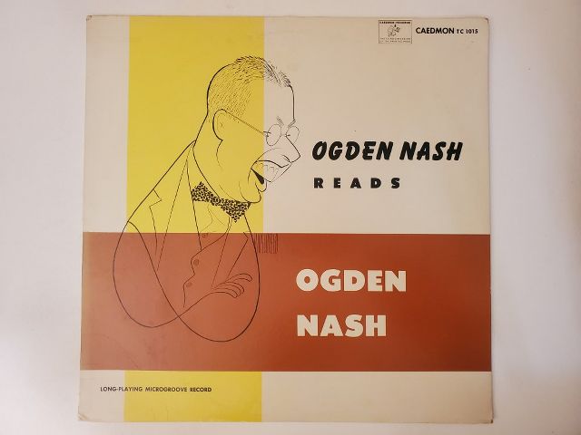 Ogden Nash Ogden Nash Reads vinyl record