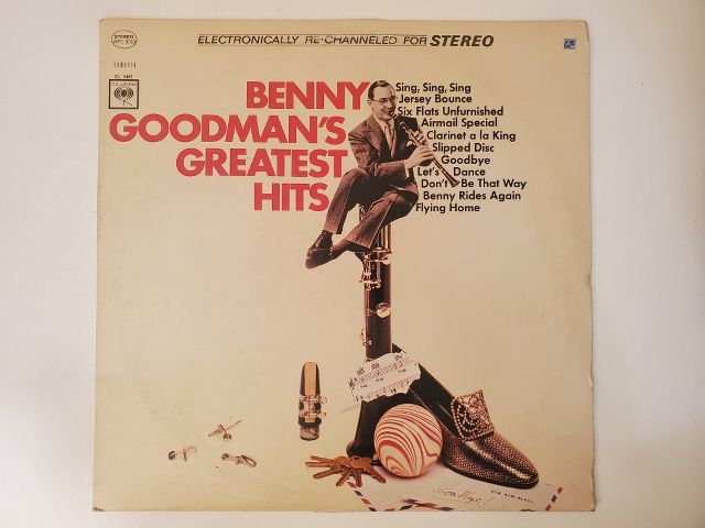 Benny Goodman Benny Goodman's Greatest Hits vinyl record