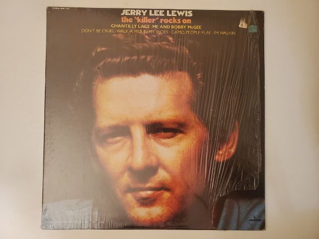 Jerry Lee Lewis The 'Killer' Rocks On vinyl record