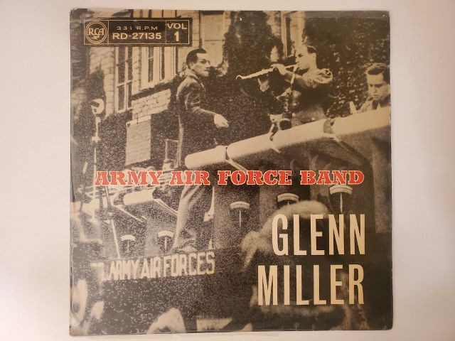 Glenn Miller Army Air Force Band vinyl record