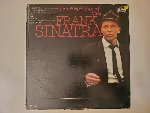 Frank Sinatra The Nearness of You vinyl record